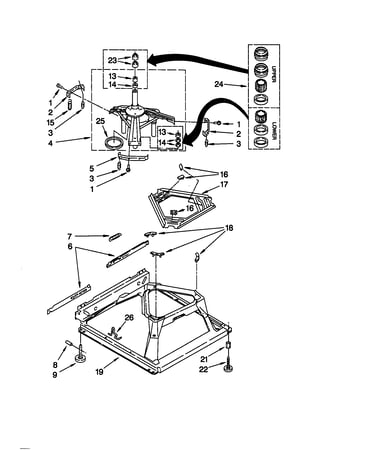 Machine base