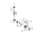Kenmore 11018522791 brake/clutch/gearcase/motor/pump diagram