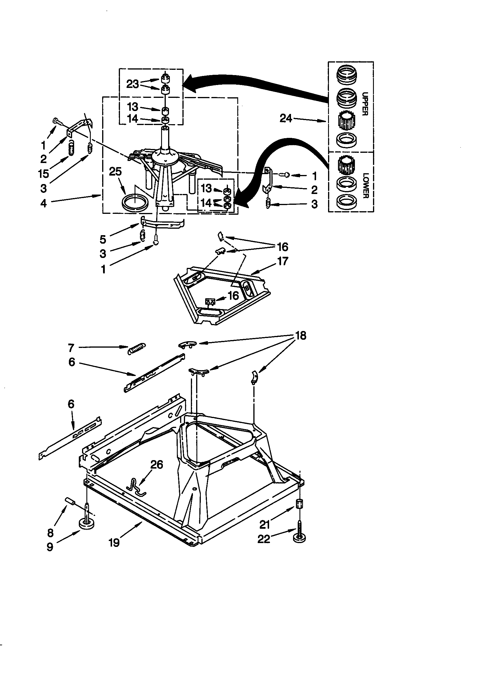Machine base