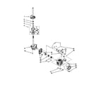 Kenmore 11018542891 brake/clutch/gearcase/motor/pump diagram