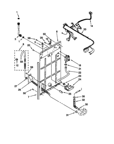 Rear panel