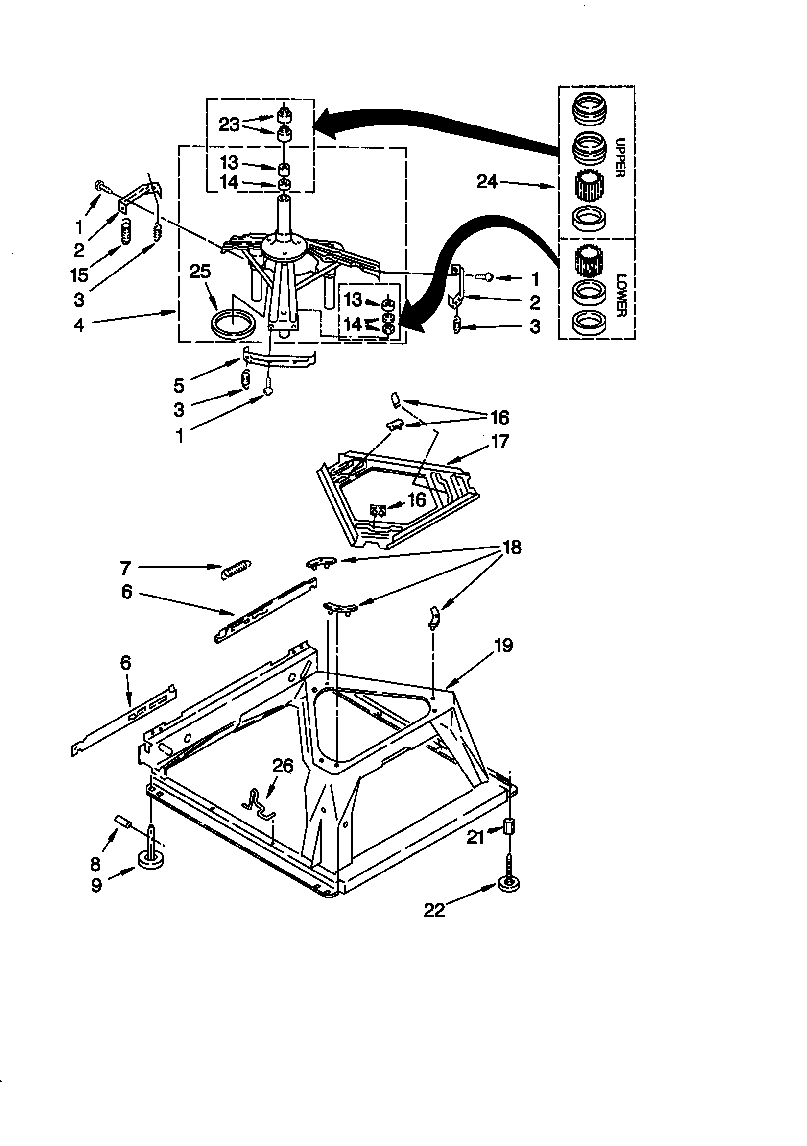 Machine base