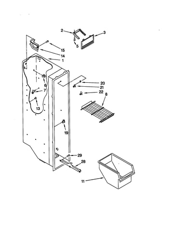 Freezer liner
