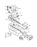 Motor and ice container