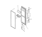 Kenmore 10658782892 refrigerator door diagram
