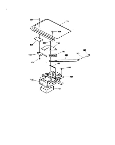Door lock section