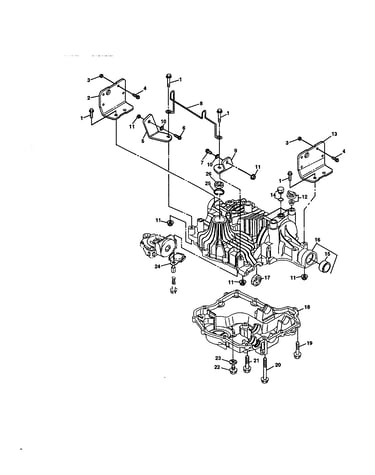 Transaxle case