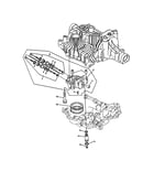 Transaxle center case/valves