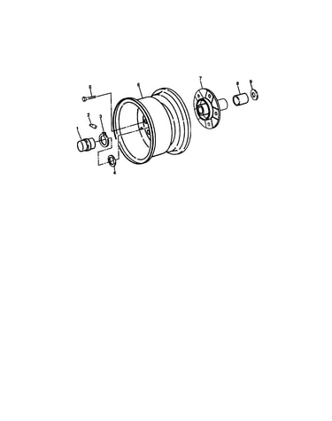 Rear wheels and tires