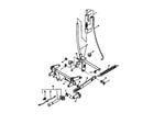 Sabre 2048HV mower deck lift linkage diagram