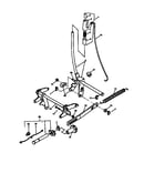 Mower deck lift linkage