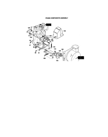 Frame components assembly