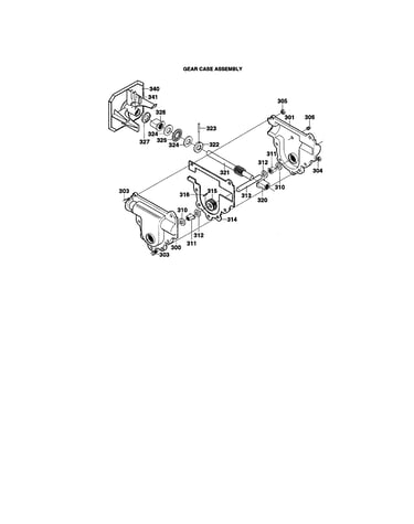 Gear case assembly
