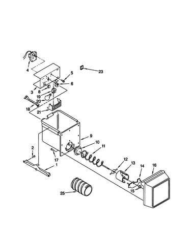 Freezer interior