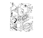 Whirlpool LGR5600HQ0 cabinet diagram