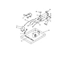 Whirlpool SCS3614GQ0 burner box/gas valves/switches diagram