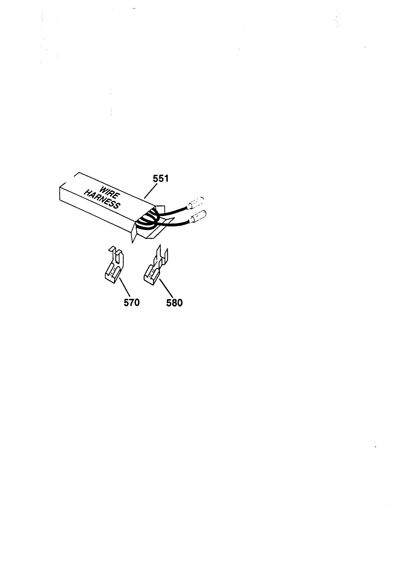 WIRE HARNESS AND CONPONENTS