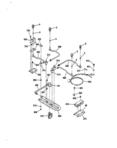 Burner section