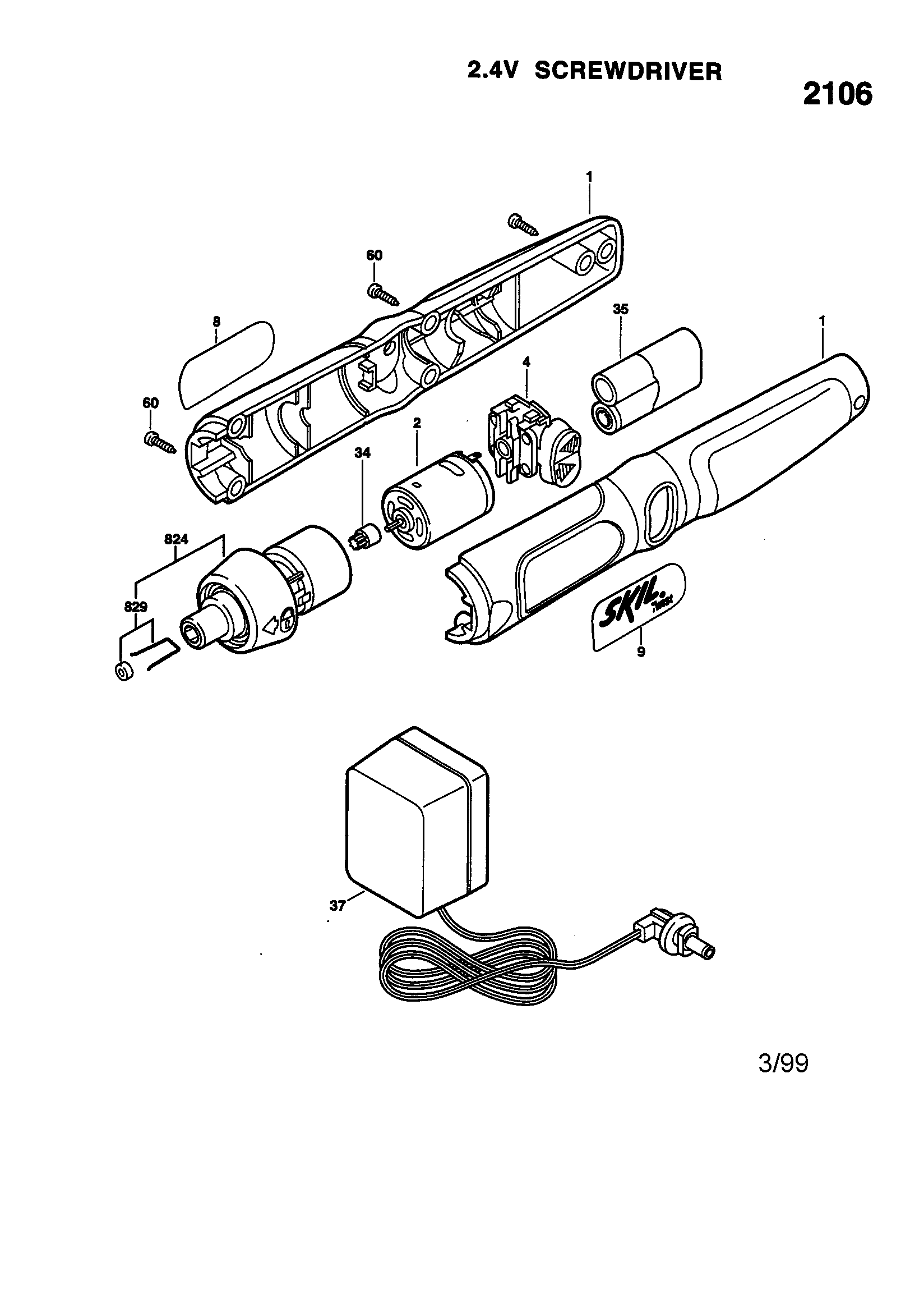 2.4V SCREWDRIVER
