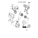 Skil 2380 9.6v drill/driver diagram