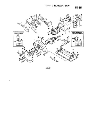 7-1/4" circular saw