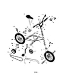 Boy's 16" parkcycle rip cord