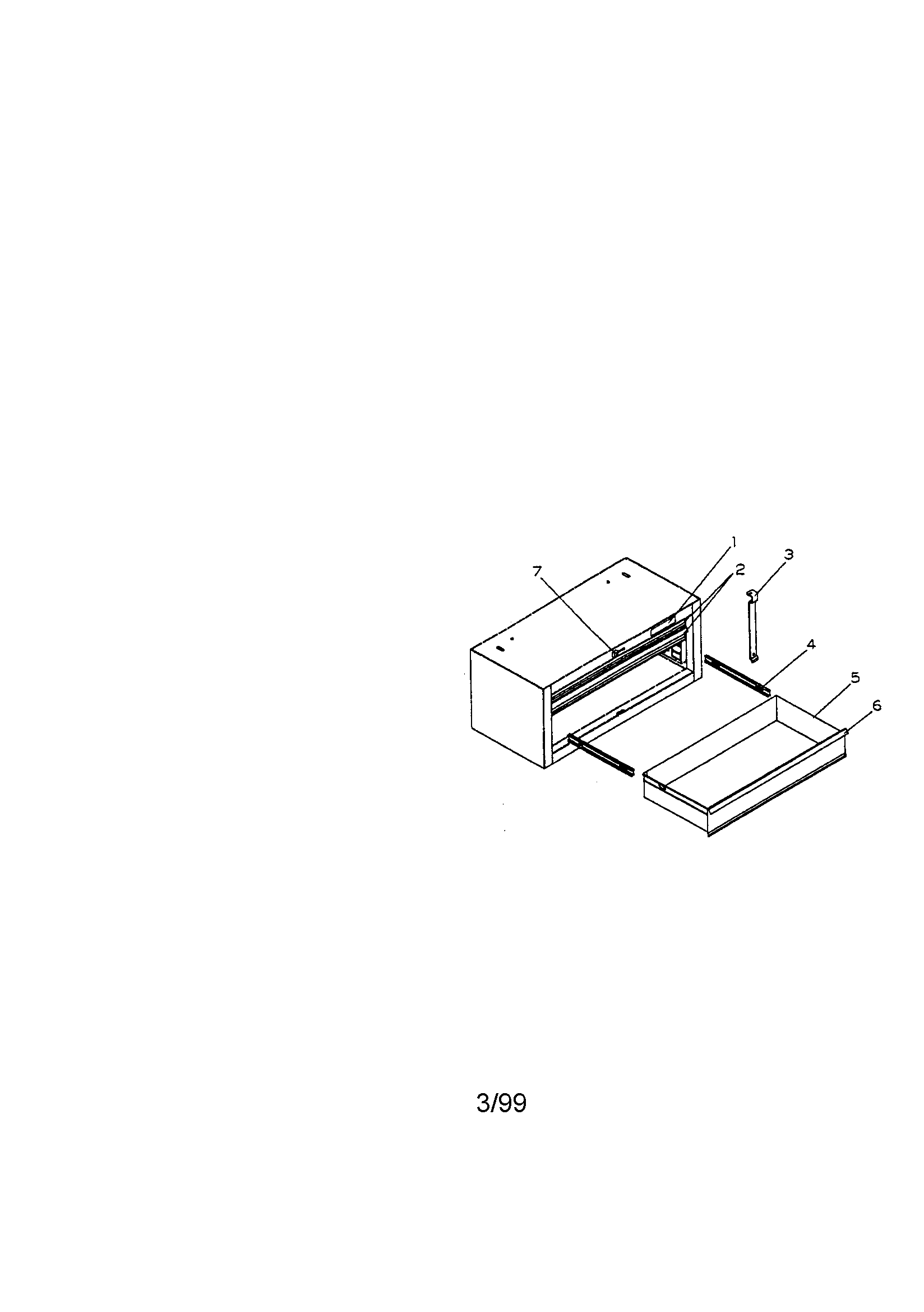 3 DRAWER INTERMEDIATE CHEST