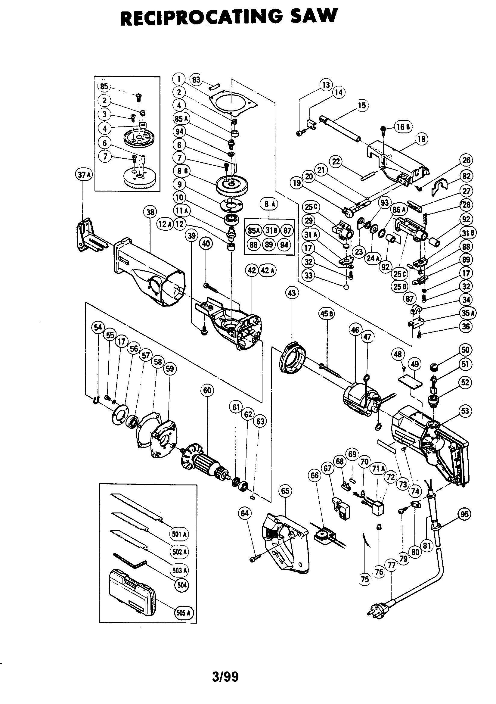 Reciprocating saw