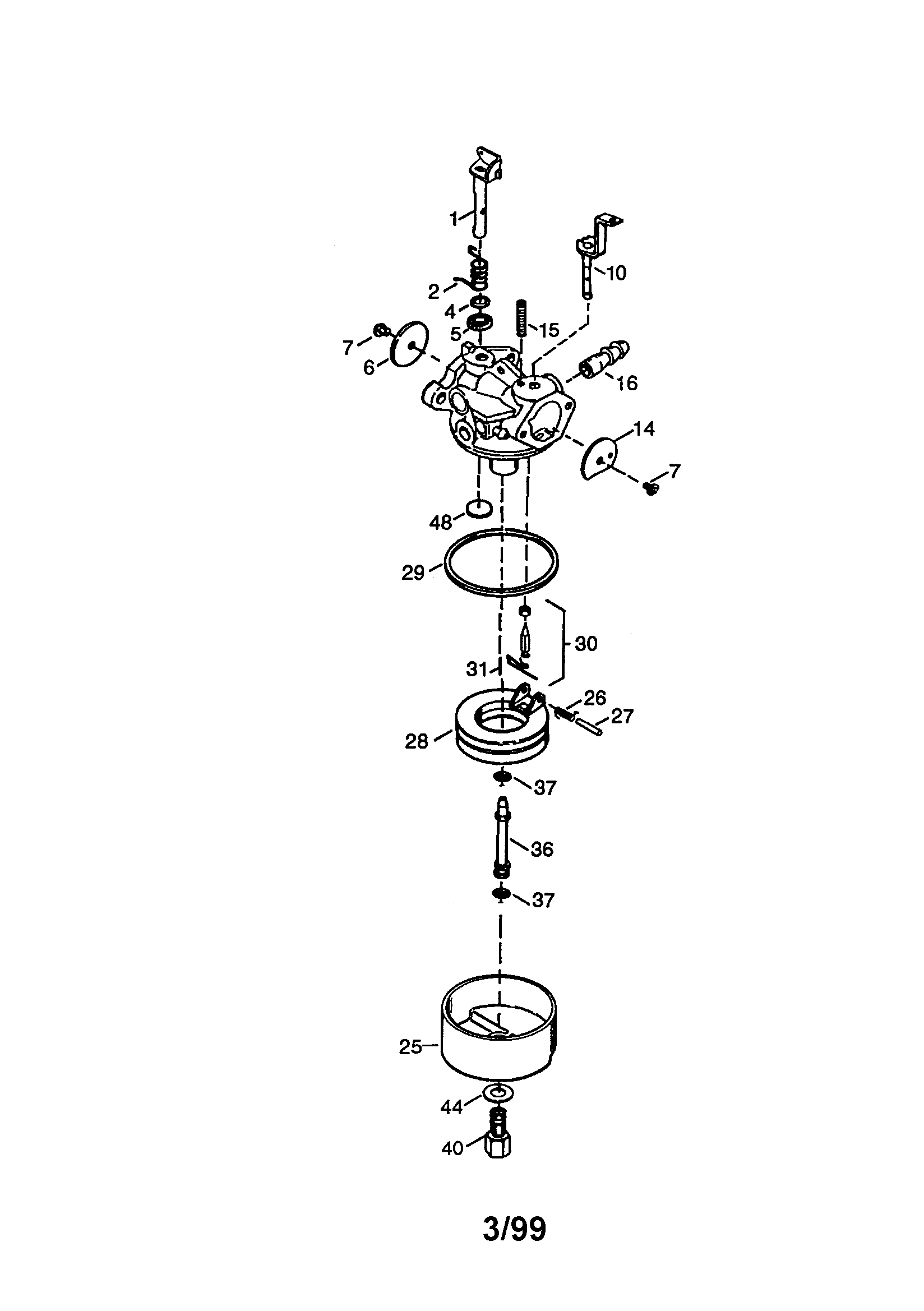 CARBURETOR 640099