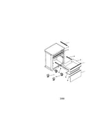 3 drawer professional roll-away