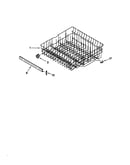 Upper rack and track