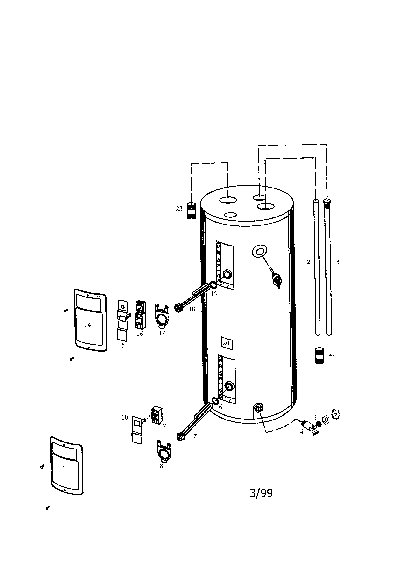 40-gal. medium