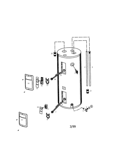 40-gal. medium