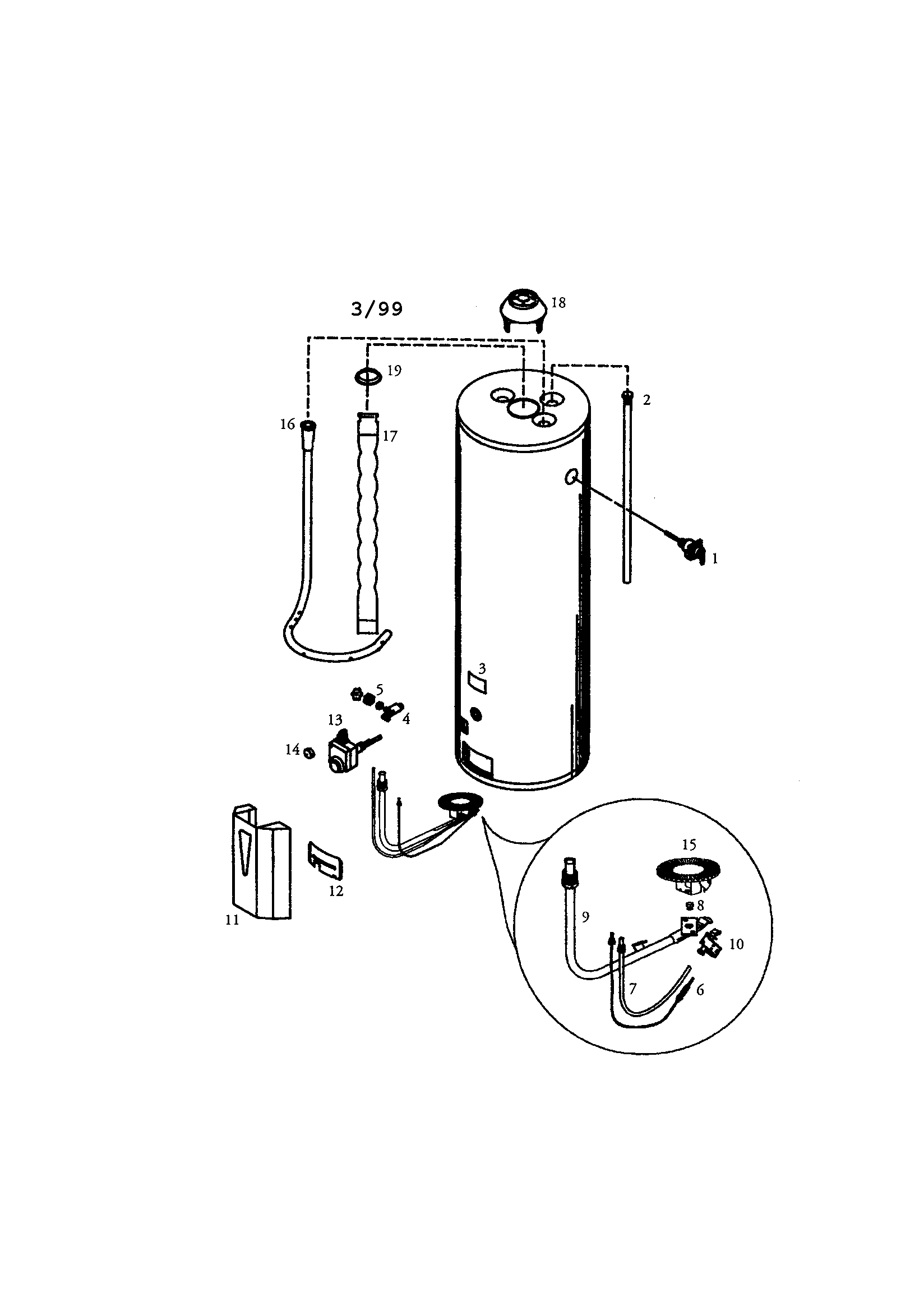 POWER MISER 40-GAL. HIGH ALTITUDE