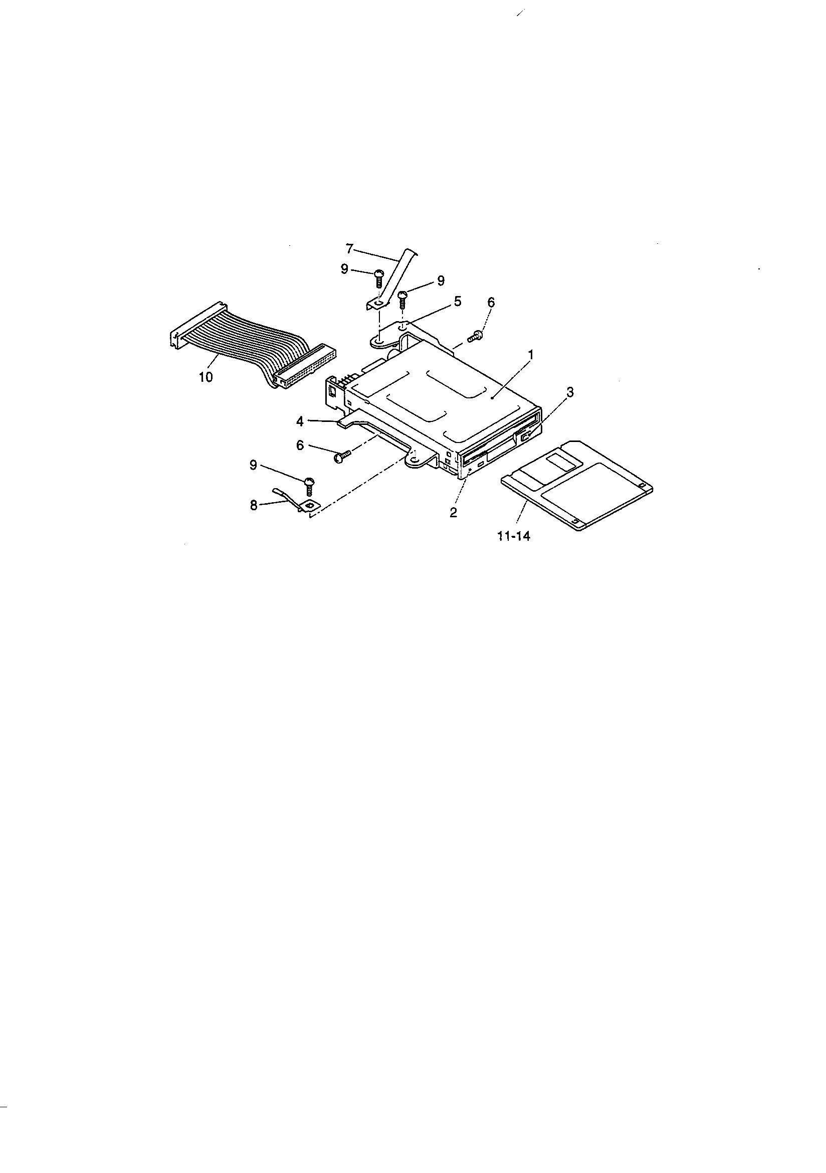 Floppy disk drive
