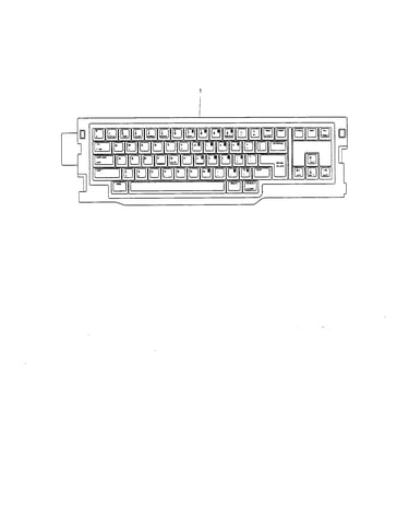 Keyboard unit/usa