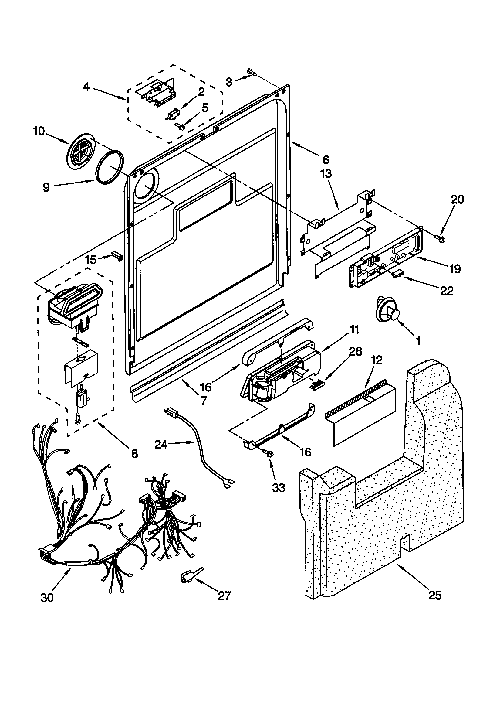 DOOR AND LATCH