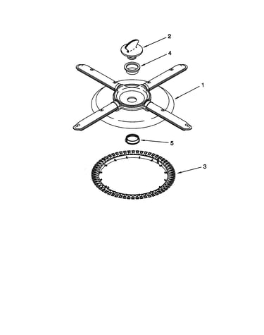 Lower washarm and strainer