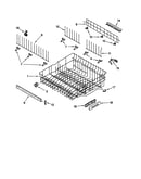 Upper rack and track