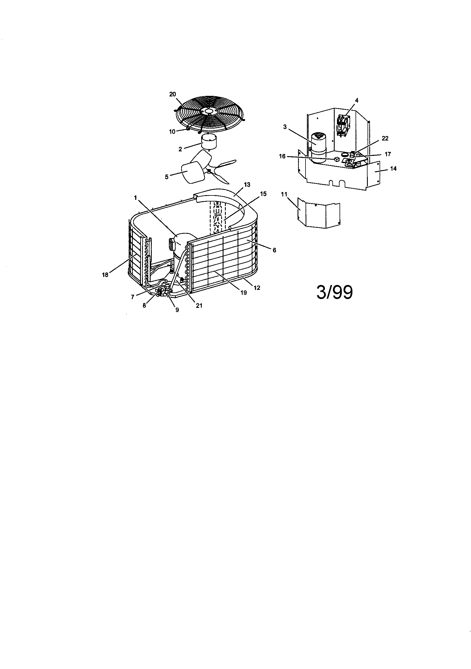 FIG.1-AIR CONDITIONING OUTDOOR UNIT