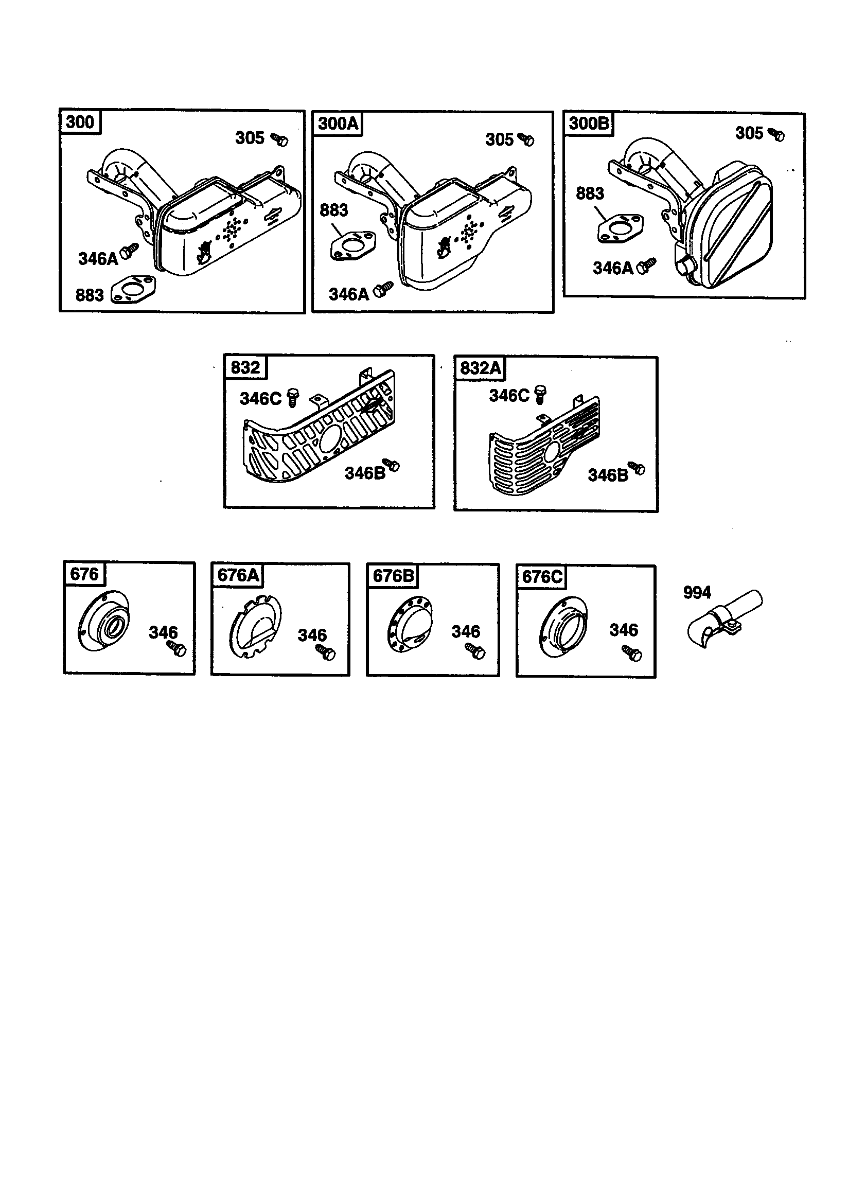 Exhaust muffler