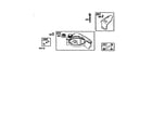 Briggs & Stratton 120602-0131-E1 feul tank diagram