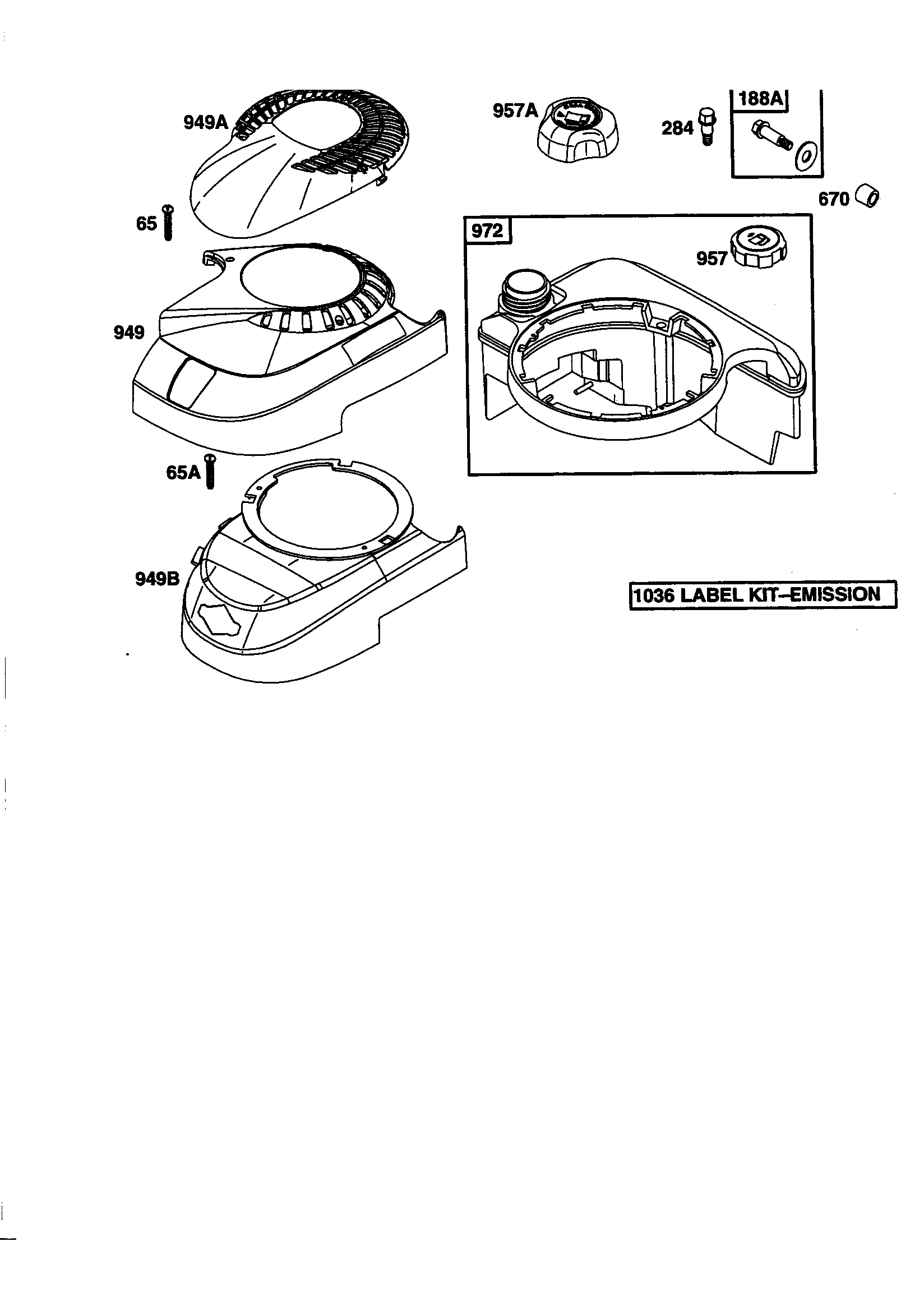 FUEL TANK AND HOUSING