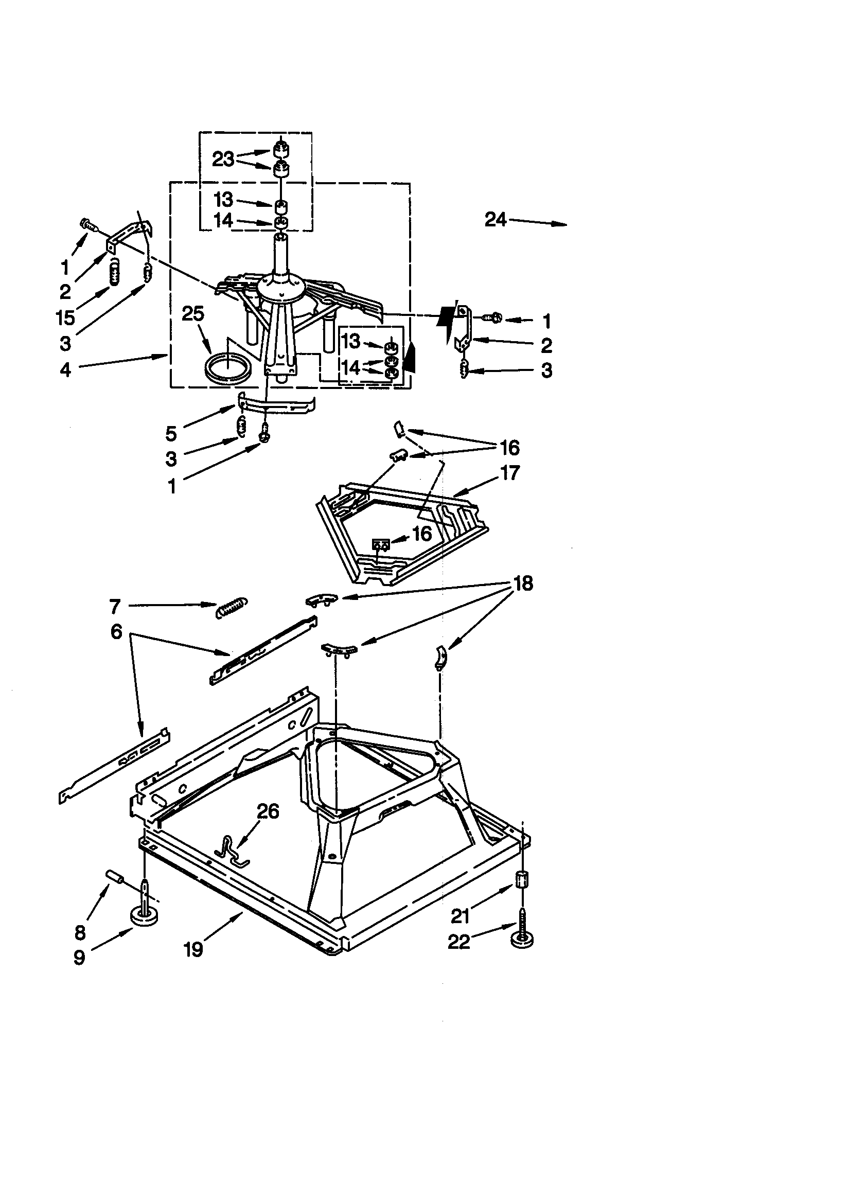 Machine base