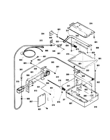Burner section