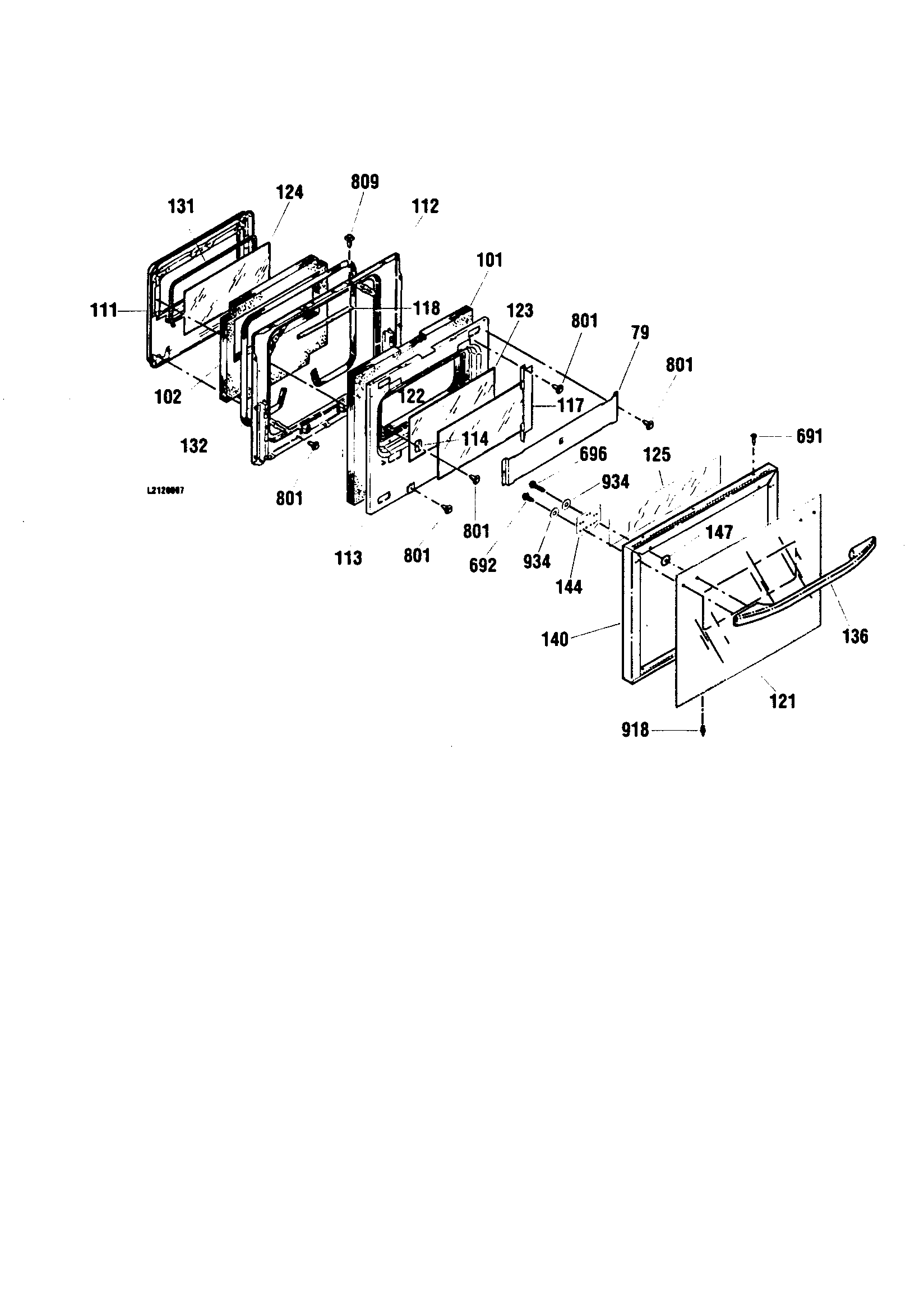 Door section