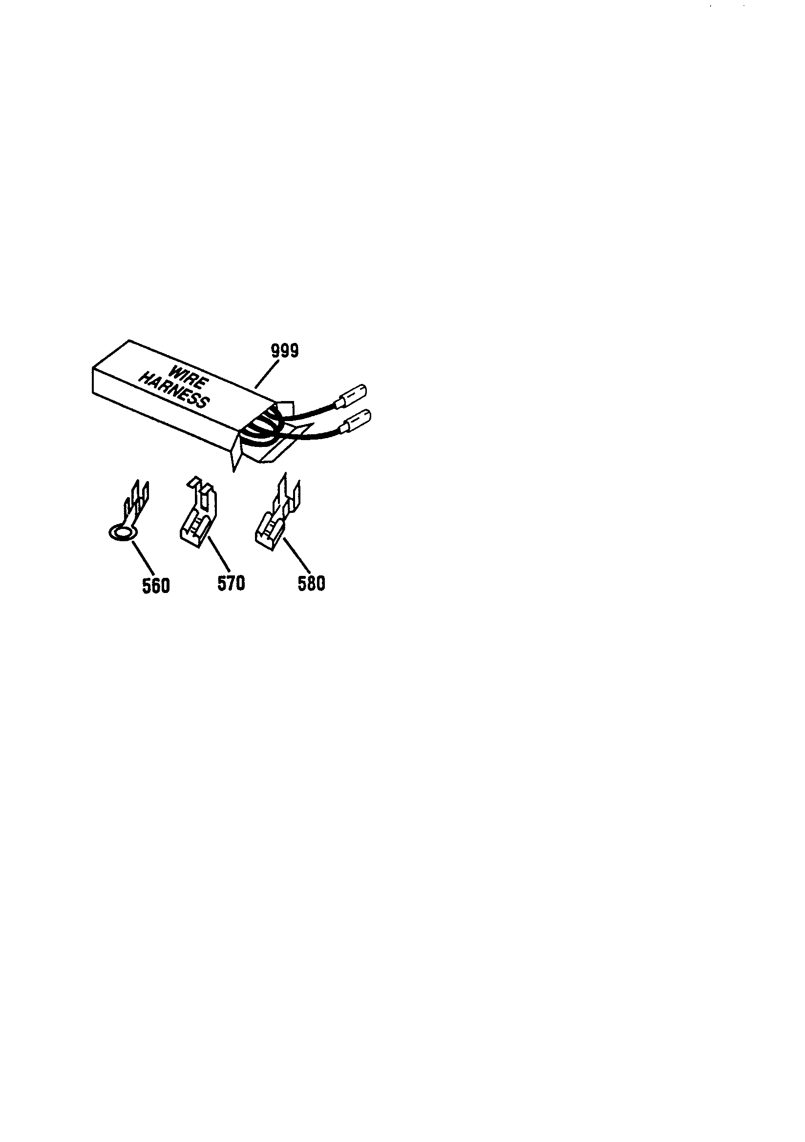 WIRE HARNESS AND COMPONENTS