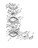 Refrigerator shelf