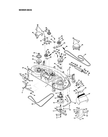 Mower deck
