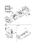Evaporator/fan motor assembly